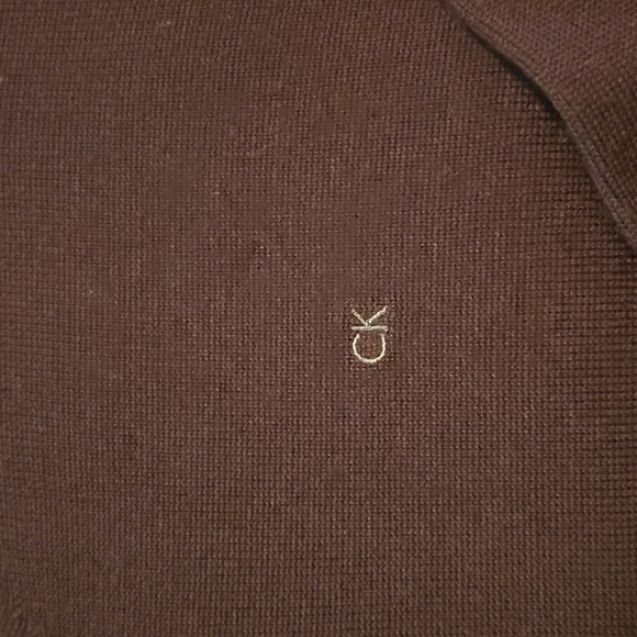 Mens Calvin Klein V-Neck Sweater EUC XL - Picture 2 of 4